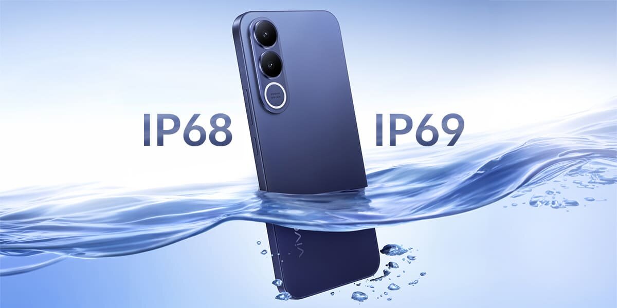 vivo V70 zanurzony w wodzie