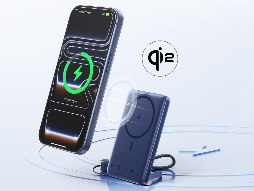 INIU MagPro Slim 5000 mAh bezprzewodowego ładowania Qi2 o mocy 15 W iPhone 16 25 minut tradycyjne przewodowe rozwiązania - ładowanie bezprzewodowe iphone'a