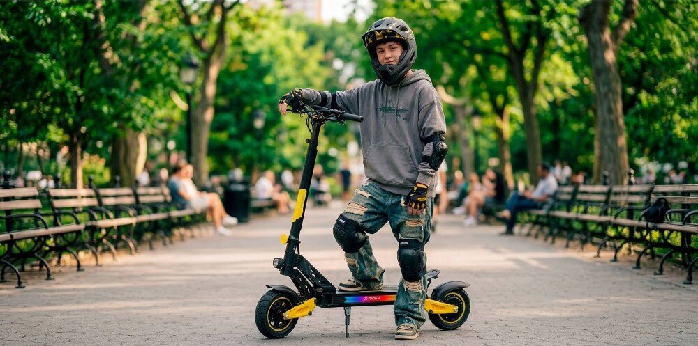 Hulajnoga elektryczna XRIDER F10X 65km 1000W Amortyzacja 10