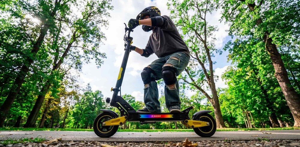 Hulajnoga elektryczna XRIDER F10X 65km 1000W Amortyzacja 10