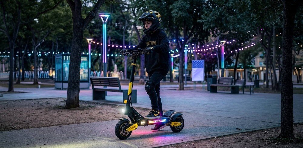 Hulajnoga elektryczna XRIDER F10X 65km 1000W Amortyzacja 10