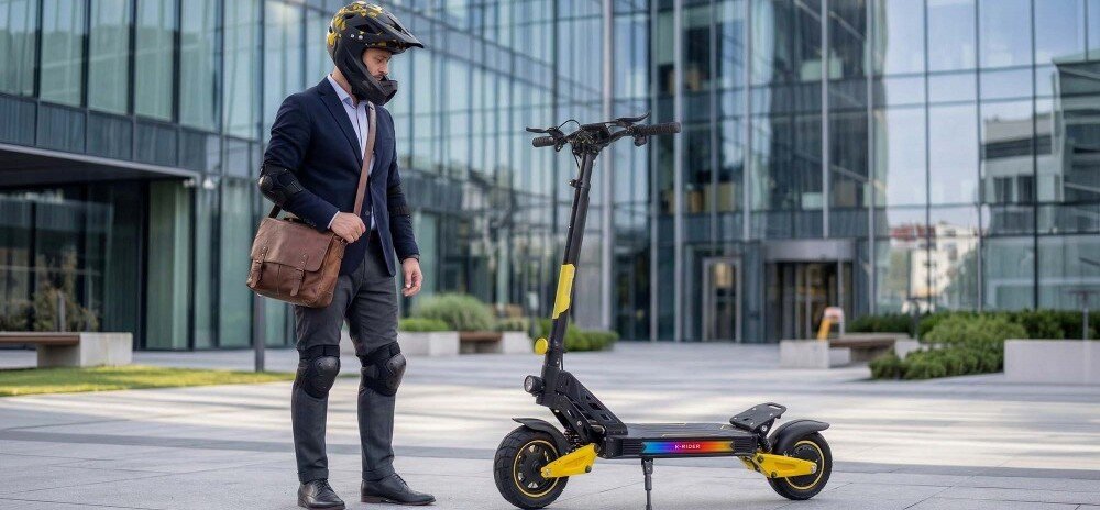 Hulajnoga elektryczna XRIDER F10X Pro 85km 1000W Amortyzacja 10