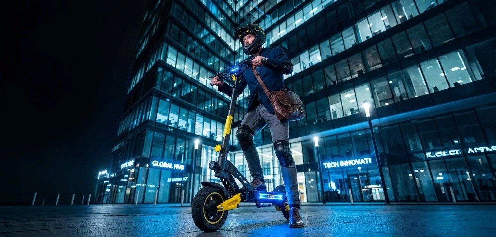 Hulajnoga elektryczna XRIDER F10X Pro 85km 1000W Amortyzacja 10