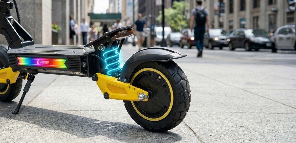 Hulajnoga elektryczna XRIDER F10X Pro 85km 1000W Amortyzacja 10