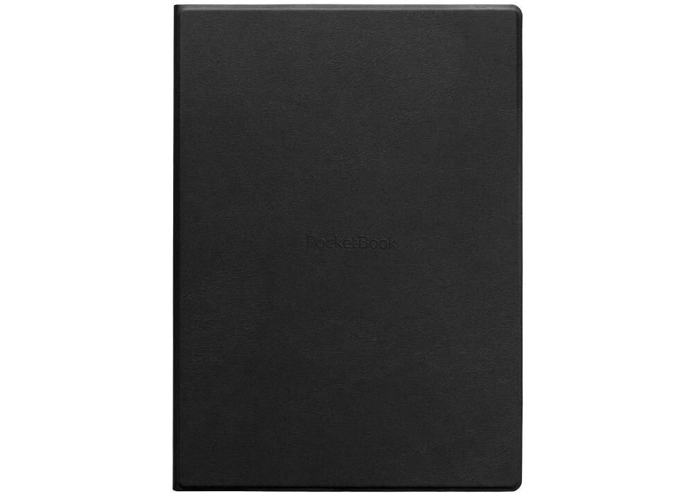 Etui POCKETBOOK InkPad One Czarny zamknięte etui na białym tle magnetyczne zamknięcie, trwałe materiały, stabilna pozycja