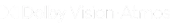 Logo z napisem \'Dolby Vision Atmos\' na czarnym tle.