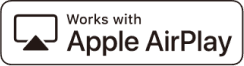 Oznaczenie: Works with Apple AirPlay (bezprzewodowe przesyłanie obrazu)