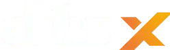 Logo technologii dtsX (Digital Theater Systems)