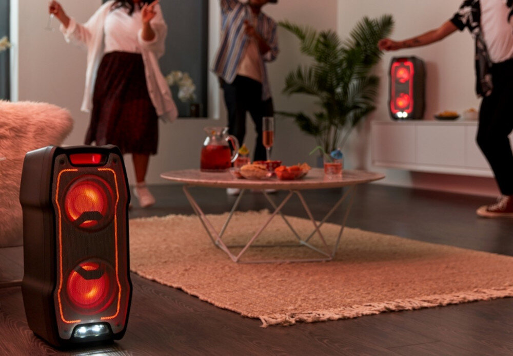 Power audio SHARP PS-932 - Super Bass z efektami LED