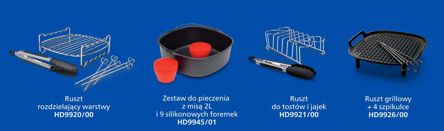 Akcesoria do Philips Ovi Smart wraz z opisem