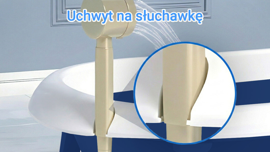 Wanienka EXTRALINK Kids EX.98314 Granatowy Dopasowana do potrzeb wymiary od pierwszych dni życia wygodne ułożenie funkcjonalne rozwiązania wsparcie pielęgnacja  Uchwyt na słuchawkę prysznicową  w kilka chwil 