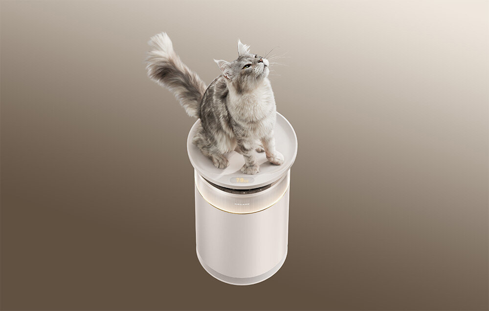 Oczyszczacz powietrza Dreame Furcatch FP10 prezentacja wizualizacja design wygląd Czystość w domu