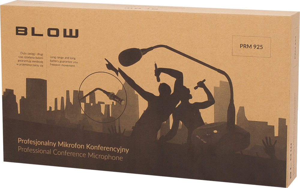 Mikrofon BLOW PRM 325 parametry cechy konstrukcja przeznaczenie