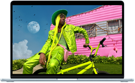 MacBook Air z wyświetlaczem Liquid Retina