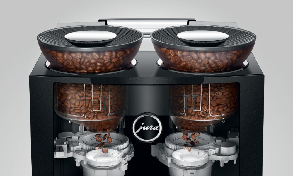 Ekspres JURA GIGA 10 Diamond Black (EA) ceramiczne młynki tarczowe smak profesjonalizm turbiny