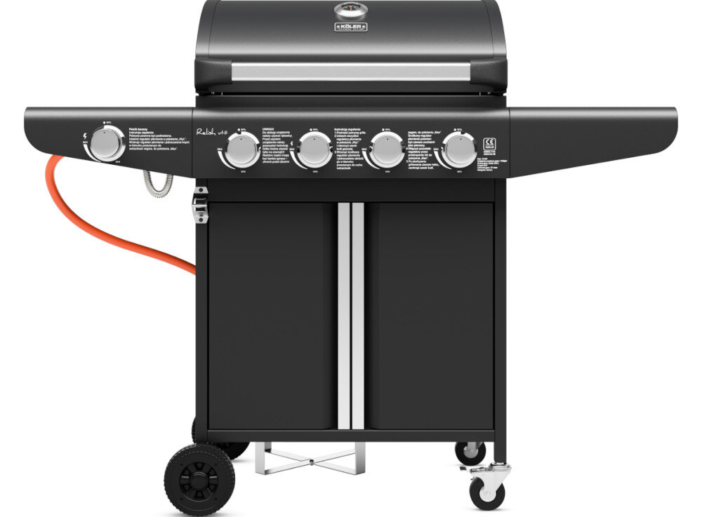 KOLER Relish v1 ogród taras stal emaliowana grill styl elegancja estetyka dbałość detale