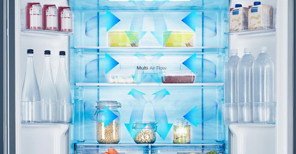 LODÓWKA HISENSE RQ760N4SBFE ściana metal Cooling metalowe wykończenie