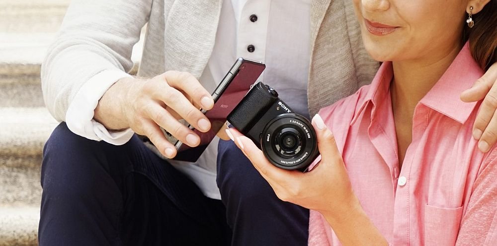 aparat sony alpha 5100 udostępnianie łączność