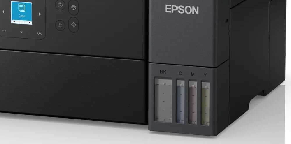 Urządzenie wielofunkcyjne EPSON EcoTank L4360 Druk w kolorze, Automatyczny druk dwustronny, Wi-Fi zbliżenie na wskaźnik z poziomem atramentu wskaźnik atramentu z przodu kontrola zużycia