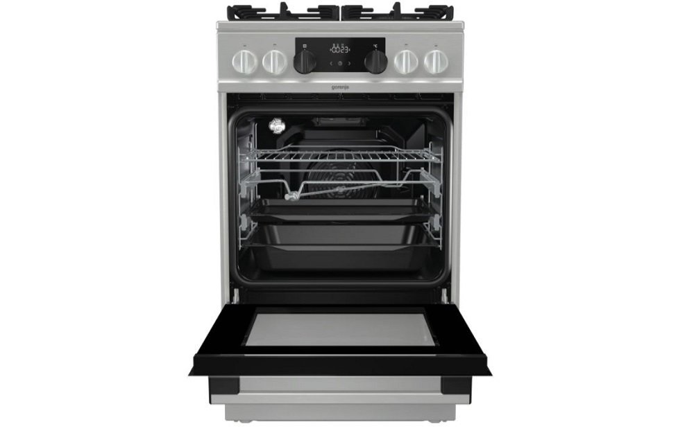 Kuchenka-GORENJE-KC5355XV duży, specjalistyczny piekarnik