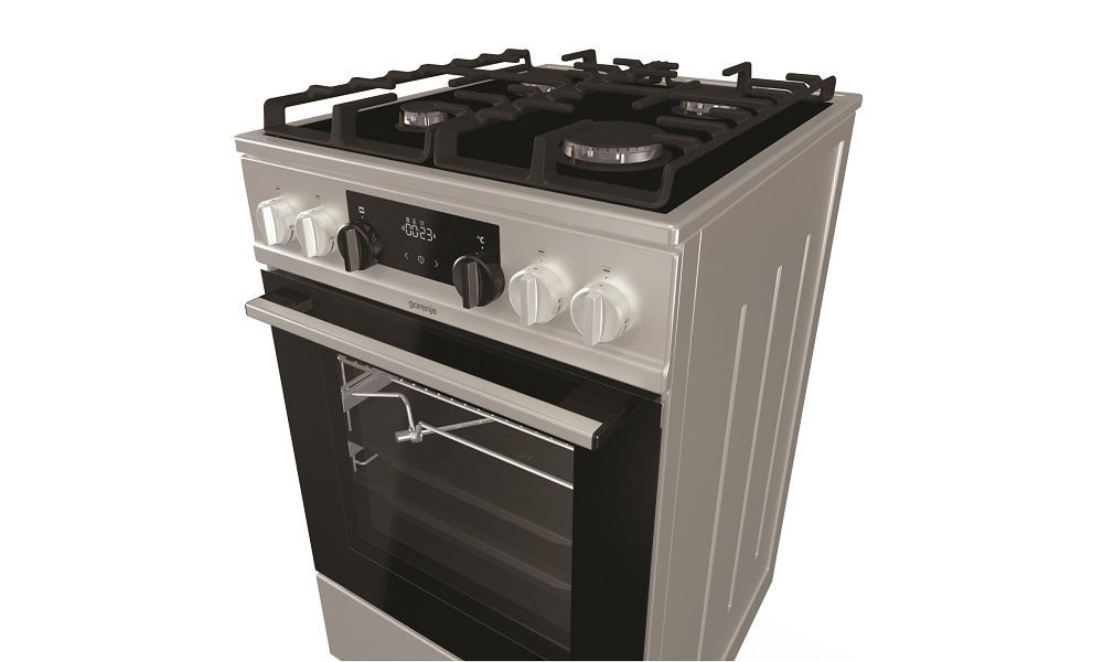 Kuchenka-GORENJE-KC5355XV łatwe czyszczenie