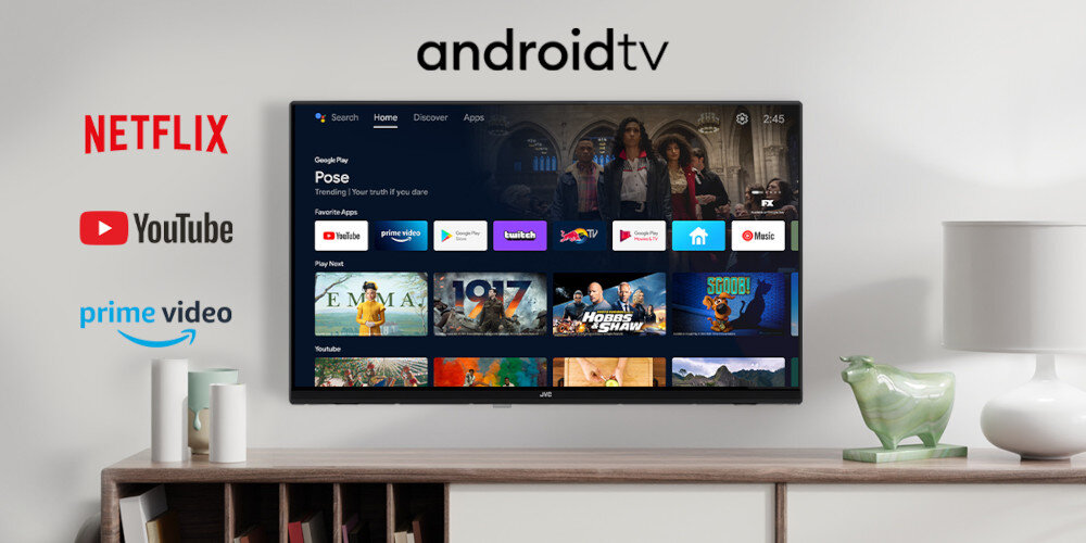 Telewizor JVC LT-VAH3300  - android tv