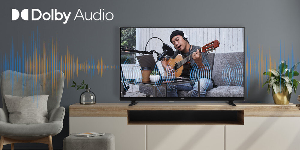 Telewizor JVC LT-VAH3300  - dźwięk