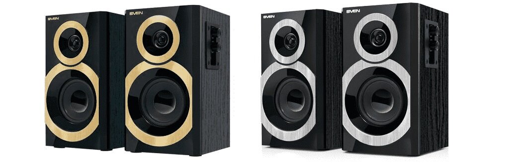 Głośniki SVEN 2.0 SPS-619 unikalna kolorystyka ozdoba