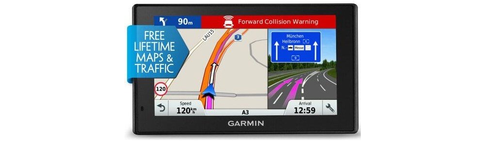 Nawigacja GARMIN DriveAssist 51 LMT-S Europa mapy ekran kamera sterowanie licencja