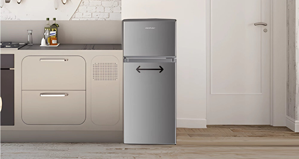 LODÓWKA MPM-125-CZ-11 E dostosowanie do wnętrza drzwi lewo prawo zmiana kierunku otwierania obustronny montaż