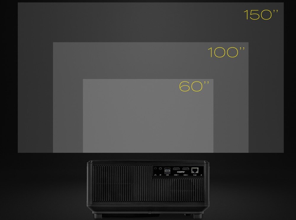 Projektor OVERMAX Multipic 6.1 obraz wielkość jasność rozdzielczość