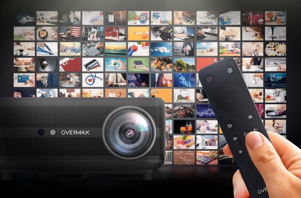 Projektor OVERMAX Multipic 6.1 procesor pamięć podzespoły szczelność żywotność