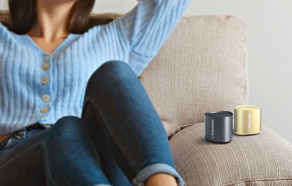 Głośnik mobilny TRONSMART Nimo jakość dźwięk stereo pairing tonacja częstotliwość