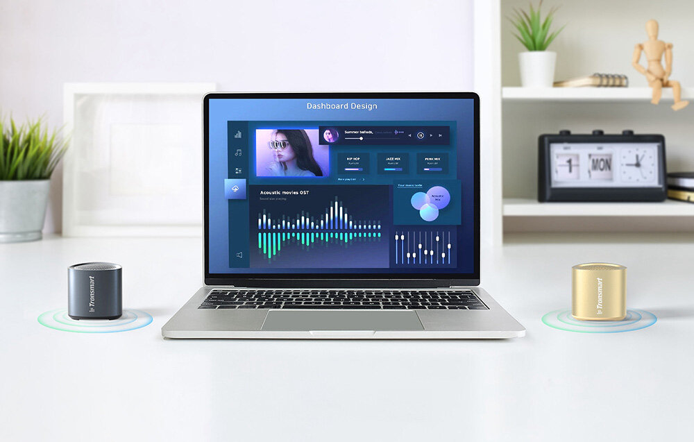 Głośnik mobilny TRONSMART Nimo połączenie technologia bluetooth