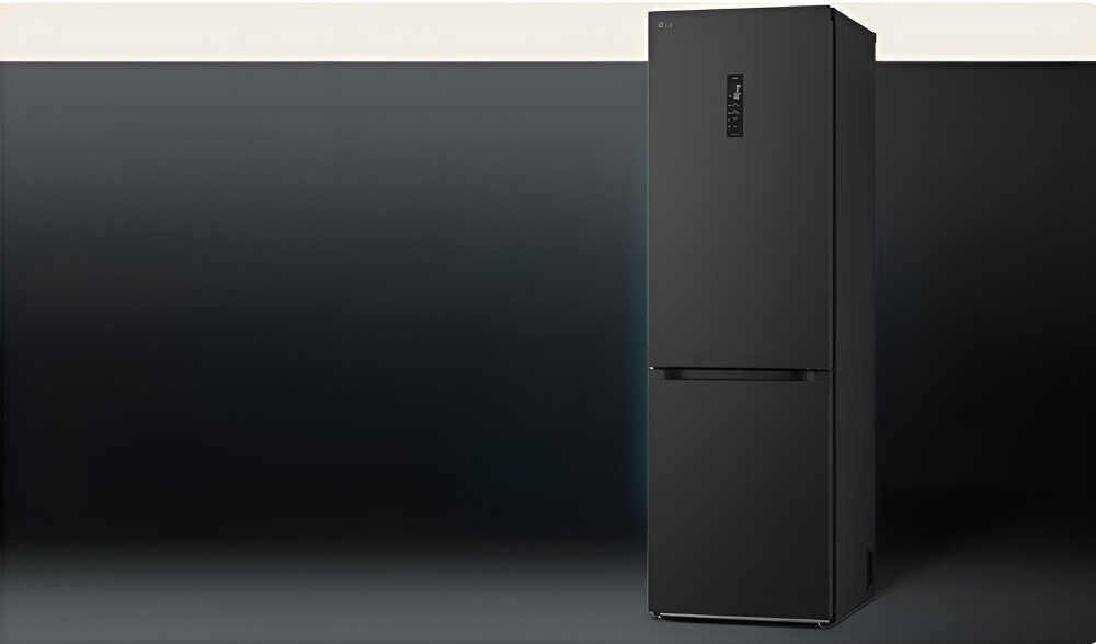 LODÓWKA LG GBV5150DEP zdjęcie poglądowe ilustrujące sprężarka Smart Inverter skutecznie energooszczędnie cicha praca 35 dB