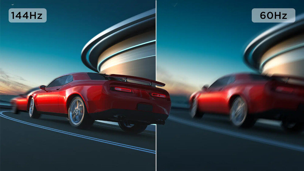 Telewizor TCL C809 - odświeżanie