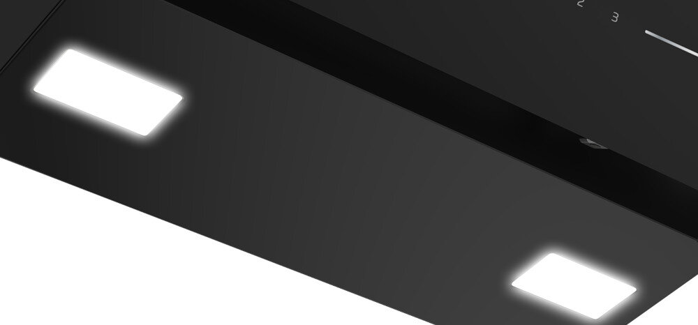 OKAP BEKO BHCA62442BBH oświetlenie LED oszczędność delikatne światło