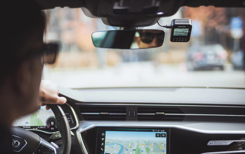 Wideorejestrator TRUECAM Truecam H25 GPS uruchamianie lokalizacja tryby