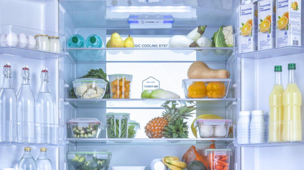 Lodówka HAIER HB26FSSAAA Side by side Nofrost wnętrze