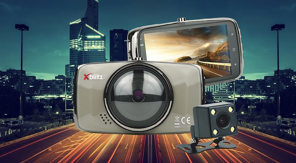 Wideorejestrator XBLITZ Dual Core opis cechy funkcje