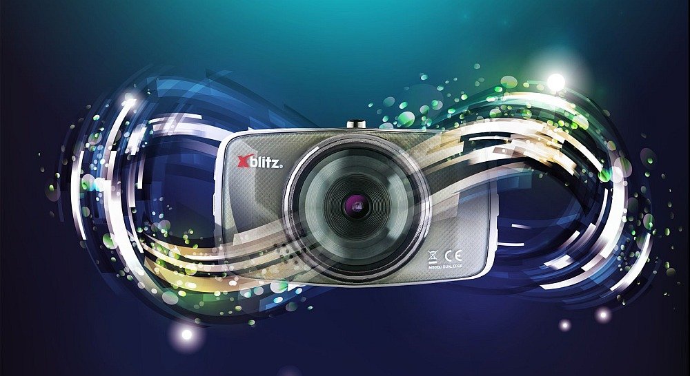 Wideorejestrator XBLITZ Dual Core zapis