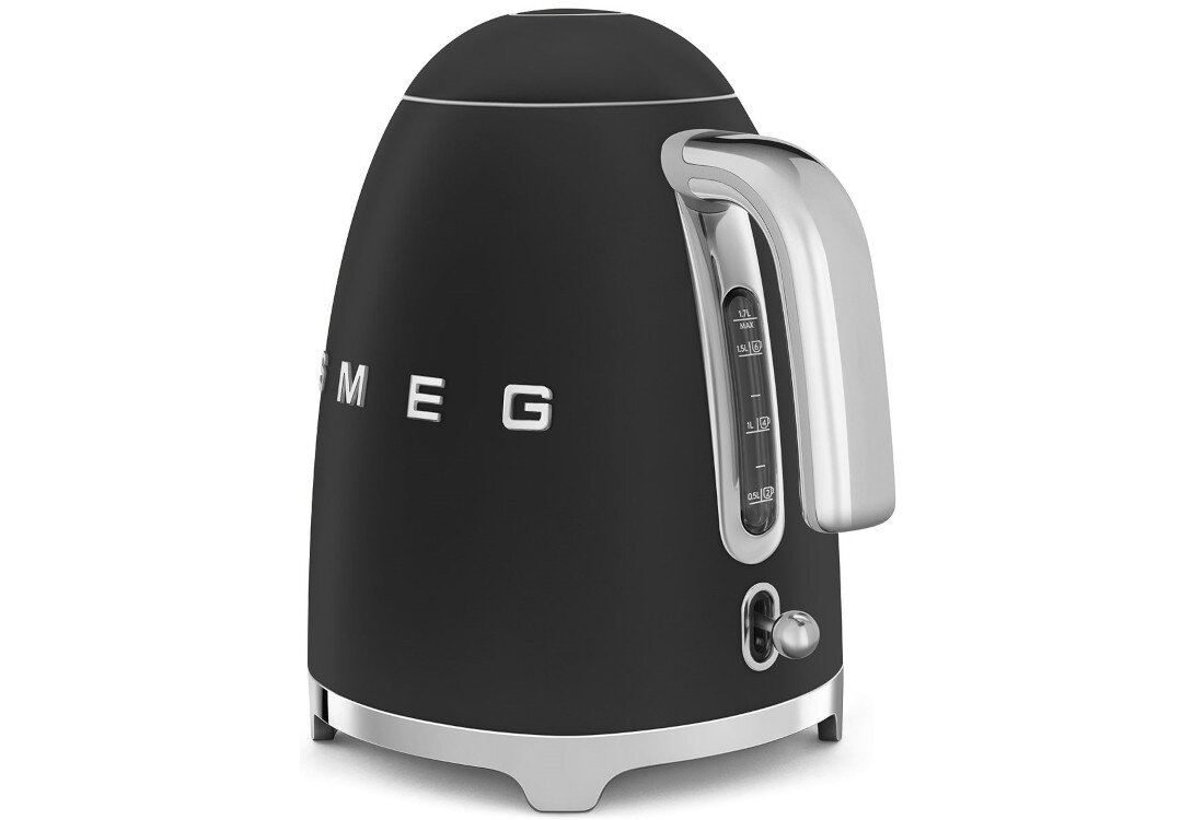 Czajnik SMEG KLF03BLMEU Czarny Wysoka jakość Przemyślana Konstrukcja Przemyślana konstrukcja Ergonomiczny uchwyt czytelna skala