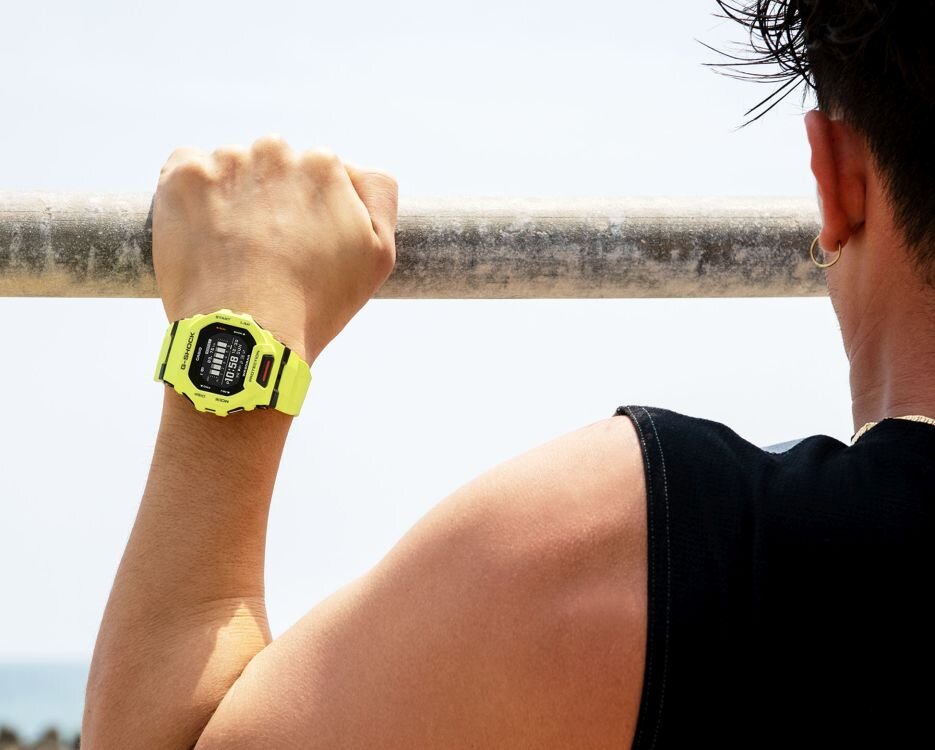 Zegarek sportowy CASIO G-Shock G-Squad dzialanie czujnik steptracker pomiar kalorii