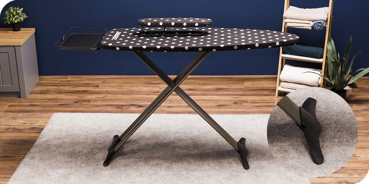 Deska do prasowania ZELMER ZIB0003 Performance antypoślizgowe nóżki