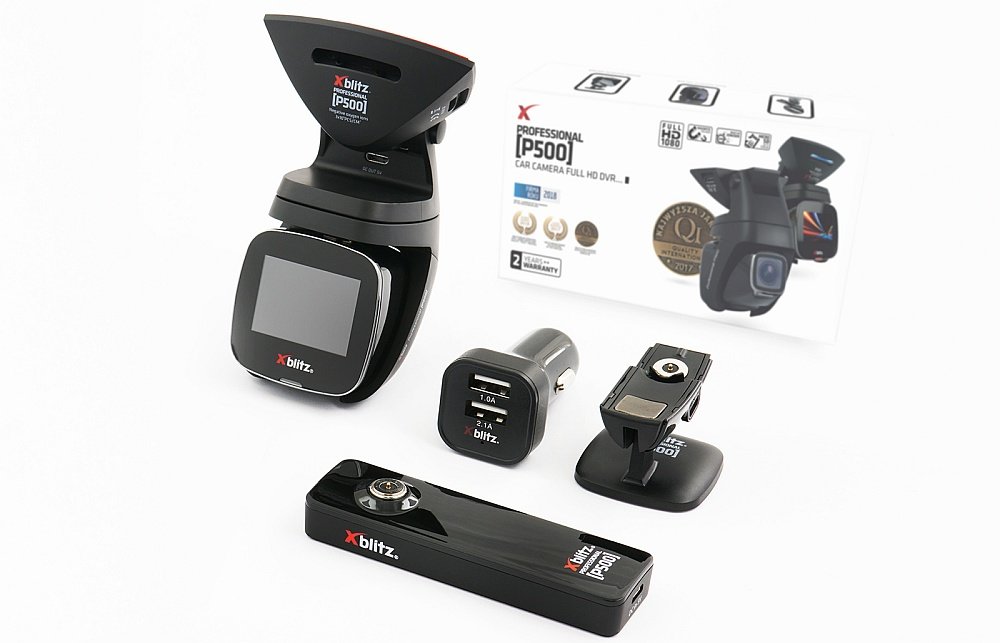 Wideorejestrator XBLITZ Professional P500 uniwersalność