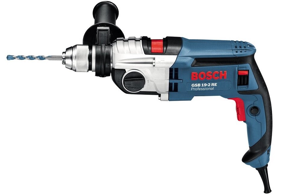 Wiertarka udarowa BOSCH GSB 19 2 RE Professional Wiertarka udarowa z odsysaniem pyłu