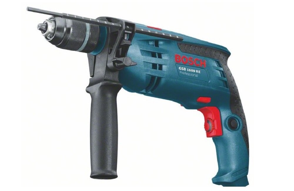 Wiertarka udarowa BOSCH GSB 1600 RE Professional Komfortowa praca