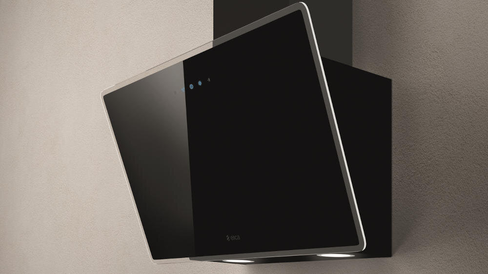 ELICA okap szkło hartowane zarysowania zabrudzenia odporność wymiary szklany panel bryła lekki solidny