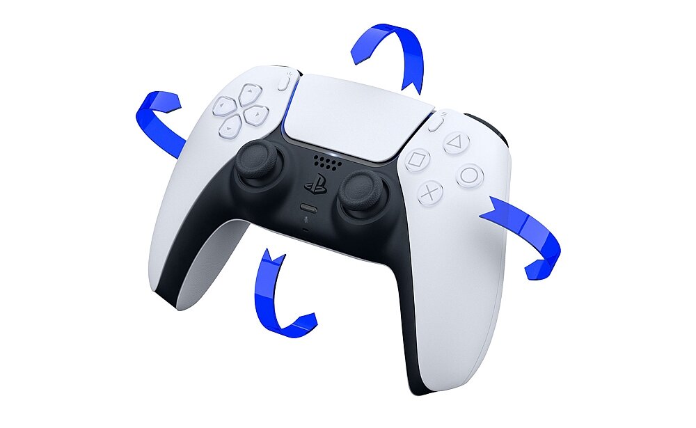 Kontroler SONY DualSense wibracje