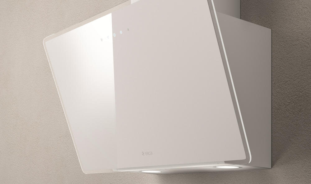 ELICA okap szkło hartowane zarysowania zabrudzenia odporność wymiary szklany panel bryła lekki solidny